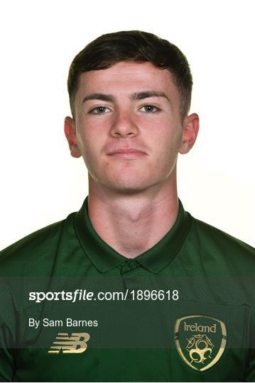 Republic of Ireland U17's Squad Portraits