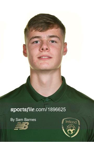 Republic of Ireland U17's Squad Portraits