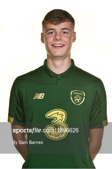 Republic of Ireland U17's Squad Portraits