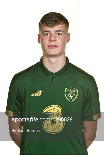 Republic of Ireland U17's Squad Portraits