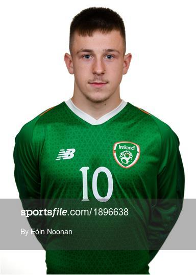 Republic of Ireland U17's Portrait Session