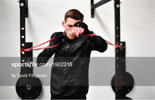 Boxer Gary Cully Training Session