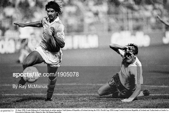 Sportsfile Republic Of Ireland V Netherlands Fifa World Cup 1990 Group F