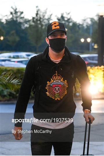 Republic of Ireland Players Arrive in Camp