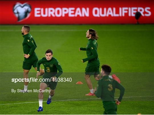 Republic of Ireland Training Session & Press Conference