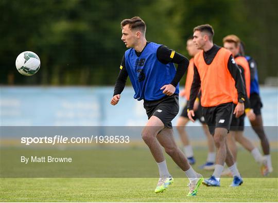 Republic of Ireland U21's Training Session