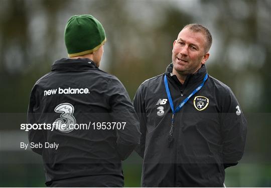 Republic of Ireland U21 Training Session