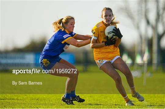 Antrim v Wicklow - TG4 All-Ireland Junior Ladies Football Championship Semi-Final