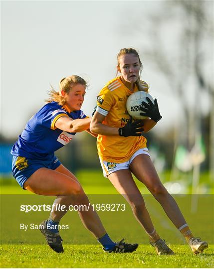 Antrim v Wicklow - TG4 All-Ireland Junior Ladies Football Championship Semi-Final