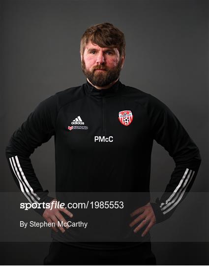 Derry City Squad Portraits 2021