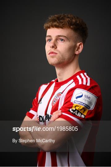 Derry City Squad Portraits 2021