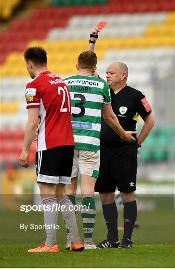 Shamrock Rovers v Derry City - SSE Airtricity League Premier Division