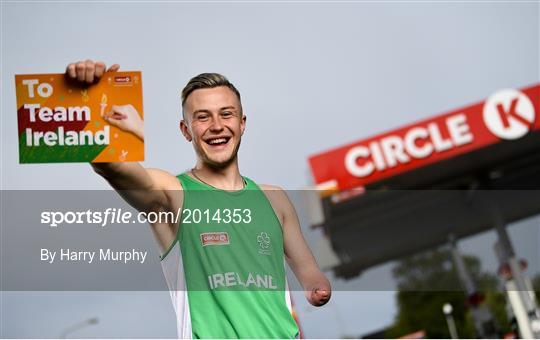 Circle K - To Team Ireland Launch - Jordan Lee