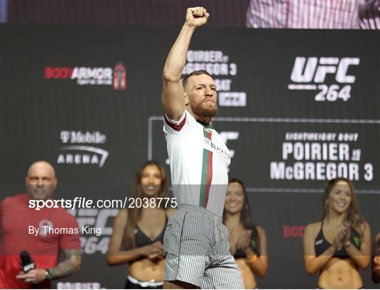 UFC 264 Weigh-in