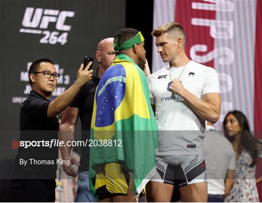 UFC 264 Weigh-in