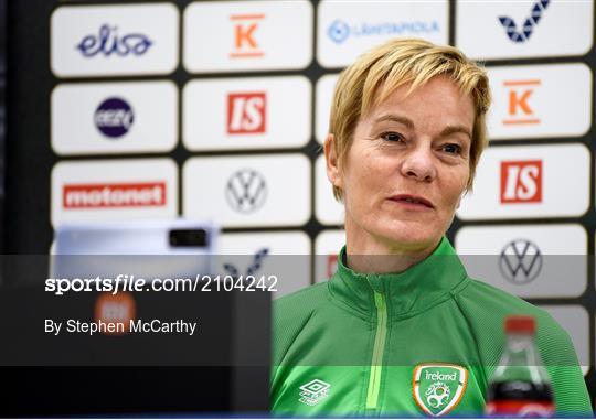 Republic of Ireland Women Press Conference & Training Session