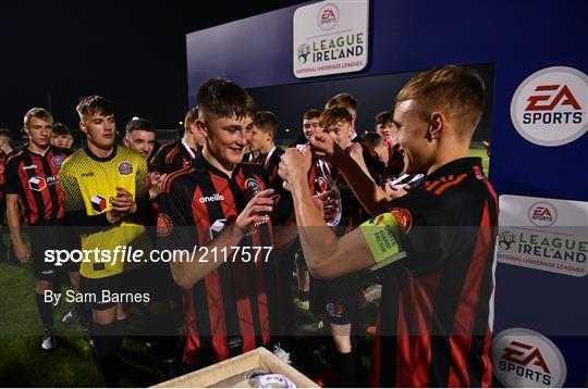 Shamrock Rovers v Bohemians - EA SPORTS National Underage League of Ireland U15 League Final