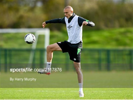 Republic of Ireland U21's Training Session