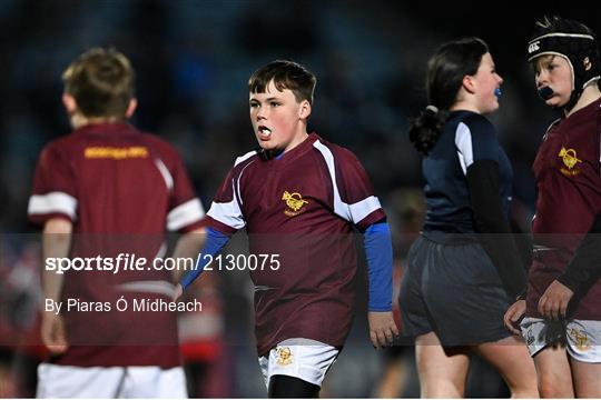 Bank of Ireland Half-Time Minis at Leinster v Ulster - United Rugby Championship