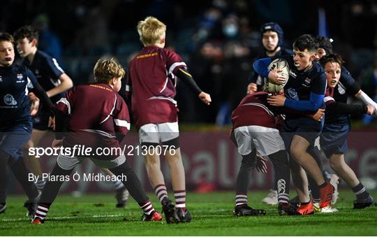 Bank of Ireland Half-Time Minis at Leinster v Ulster - United Rugby Championship