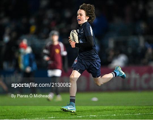 Bank of Ireland Half-Time Minis at Leinster v Ulster - United Rugby Championship