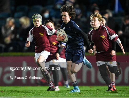 Bank of Ireland Half-Time Minis at Leinster v Ulster - United Rugby Championship