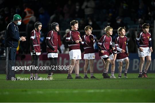 Bank of Ireland Half-Time Minis at Leinster v Ulster - United Rugby Championship