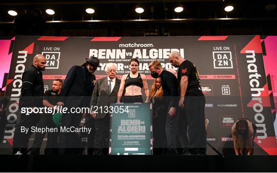 Boxing from Liverpool Weigh Ins