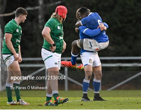 Ireland v Italy - U20's International