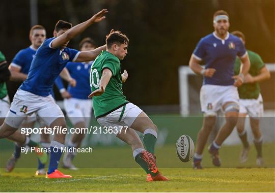 Ireland v Italy - U20's International