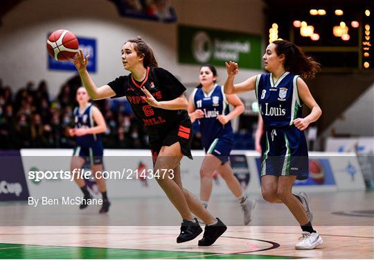 Pipers Hill College v St Louis SS - Pinergy Basketball Ireland U16 C Girls Schools Cup Final
