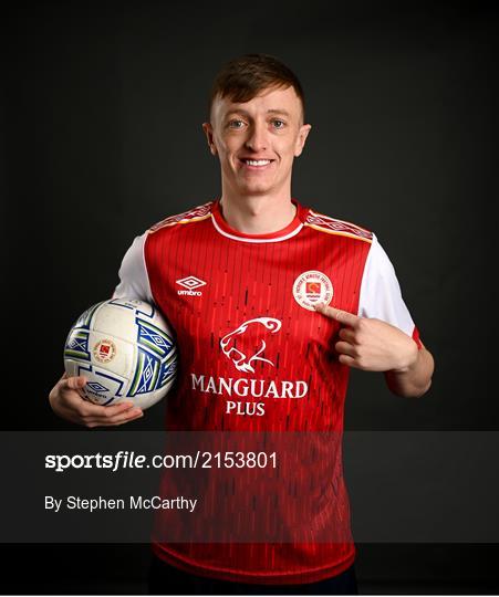 St Patrick's Athletic Squad Portraits 2022