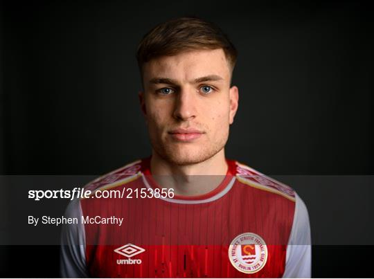 St Patrick's Athletic Squad Portraits 2022