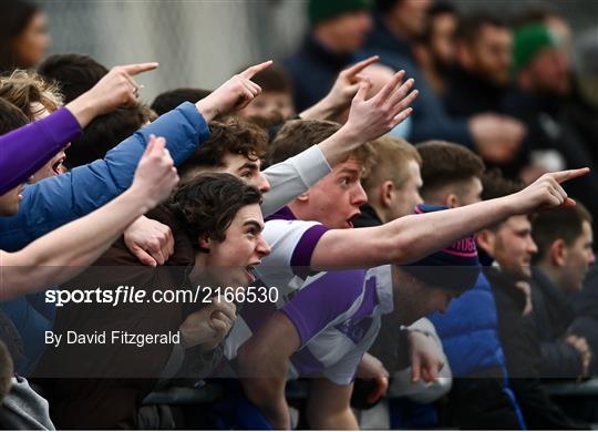 Clongowes Wood College v Gonzaga College - Bank of Ireland Leinster Rugby Schools Senior Cup 1st Round