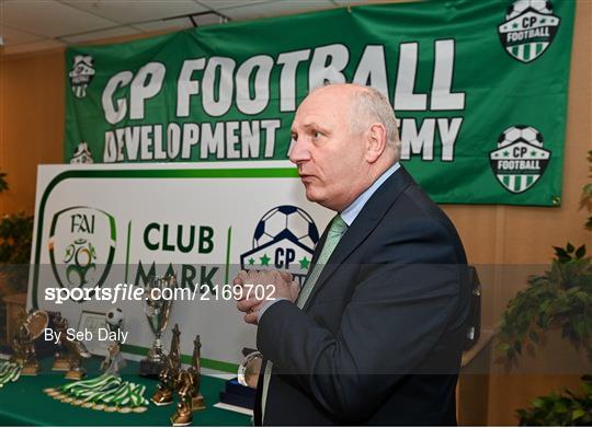 FAI Club Mark Presentation to CP Football Development Academy