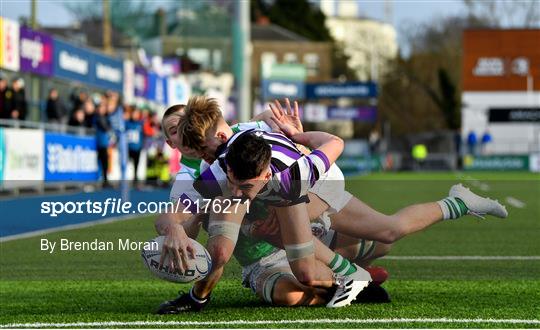 Terenure College v Gonzaga College - Bank of Ireland Leinster Rugby Schools Junior Cup 1st Round