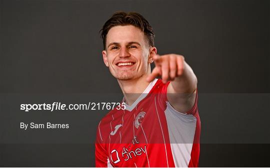 Sligo Rovers FC Squad Portraits 2022