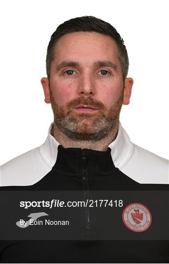 Sligo Rovers Squad Portraits 2022