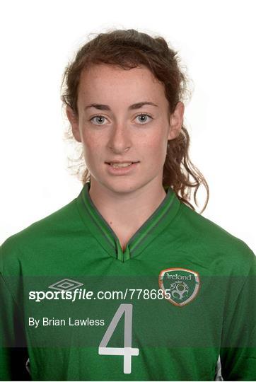 Sportsfile - Republic of Ireland Women's U17 Squad Headshots - 778685