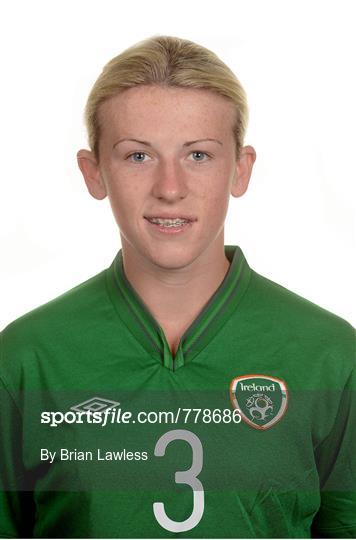 Republic of Ireland Women's U17 Squad Headshots