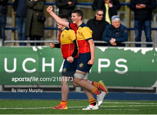 St Gerards School v St Fintans High School - Bank of Ireland Leinster Rugby Schools Junior Cup 2nd Round