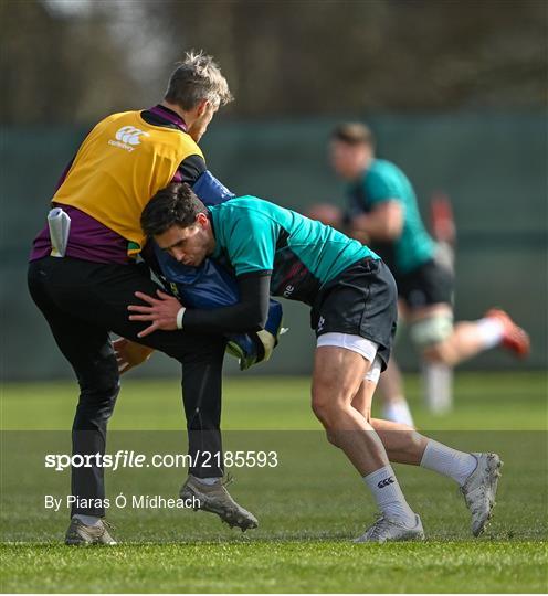 Ireland Rugby Squad Training