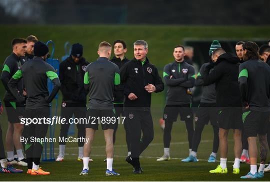 Republic of Ireland Press Conference & Training Session