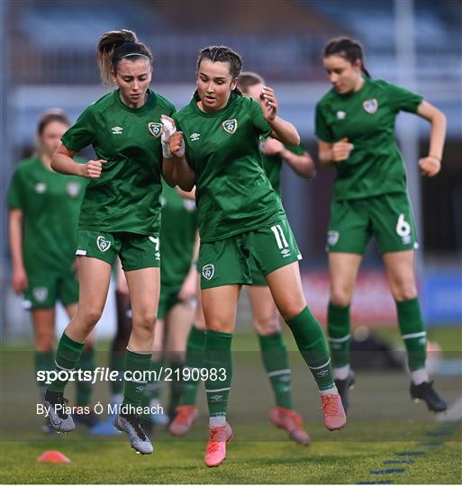 Republic of Ireland v Slovakia - UEFA EURO2022 Women's U17 Round 2 Qualifier