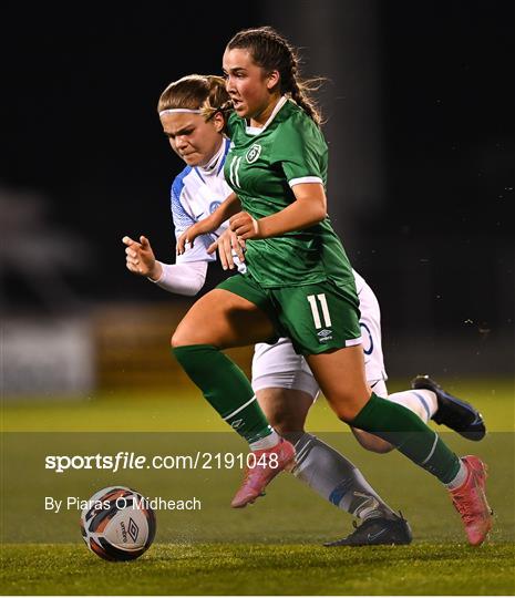 Republic of Ireland v Slovakia - UEFA EURO2022 Women's U17 Round 2 Qualifier