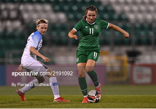 Republic of Ireland v Slovakia - UEFA EURO2022 Women's U17 Round 2 Qualifier