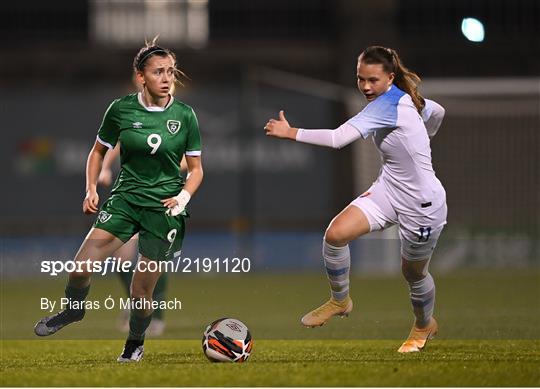 Republic of Ireland v Slovakia - UEFA EURO2022 Women's U17 Round 2 Qualifier