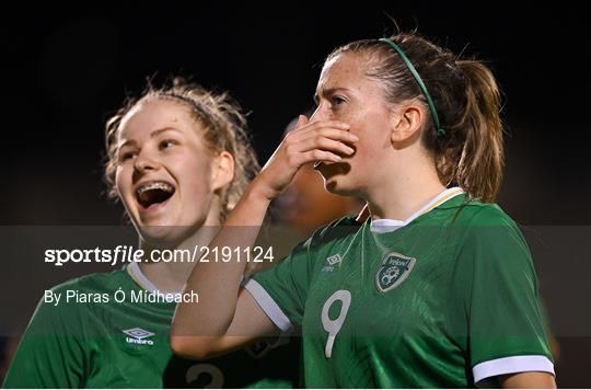 Republic of Ireland v Slovakia - UEFA EURO2022 Women's U17 Round 2 Qualifier