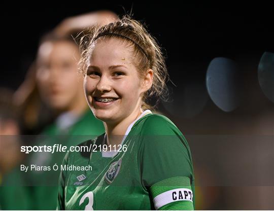 Republic of Ireland v Slovakia - UEFA EURO2022 Women's U17 Round 2 Qualifier