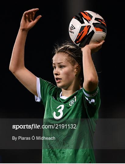 Republic of Ireland v Slovakia - UEFA EURO2022 Women's U17 Round 2 Qualifier